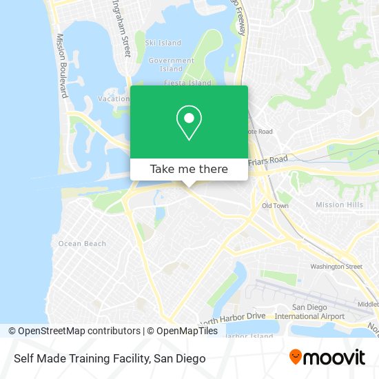 Mapa de Self Made Training Facility