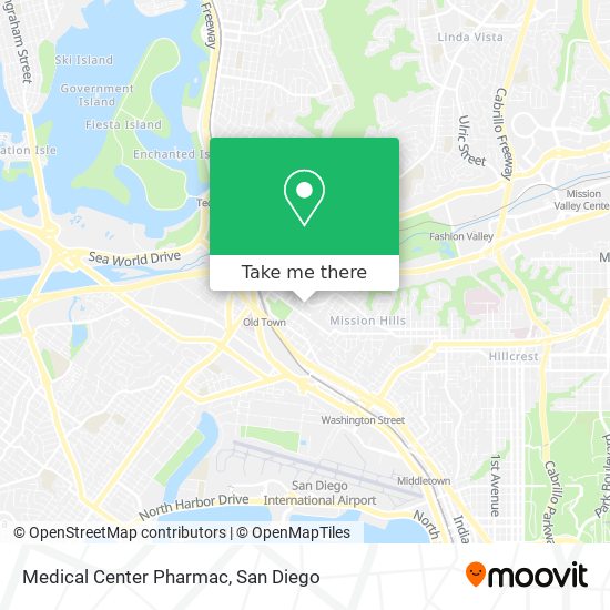 Medical Center Pharmac map