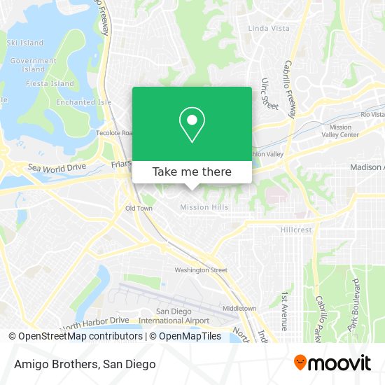 Mapa de Amigo Brothers