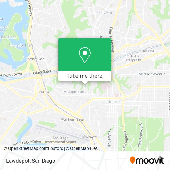 Lawdepot map