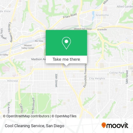 Mapa de Cool Cleaning Service