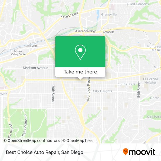 Best Choice Auto Repair map