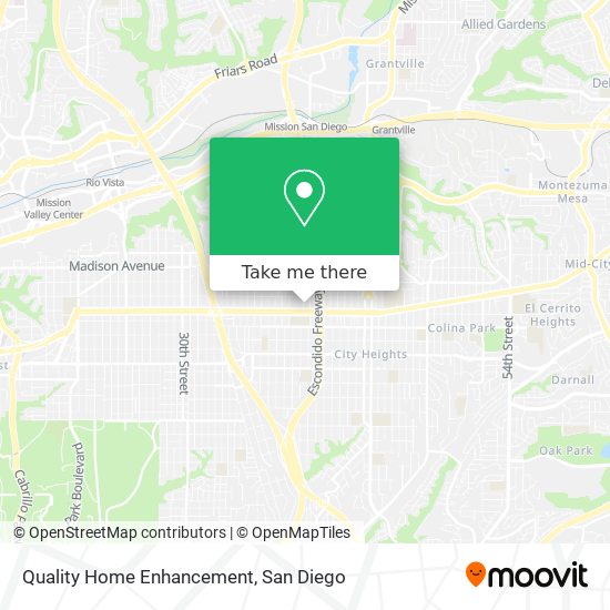 Mapa de Quality Home Enhancement