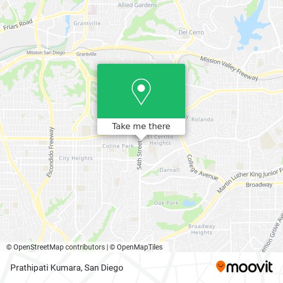 Mapa de Prathipati Kumara