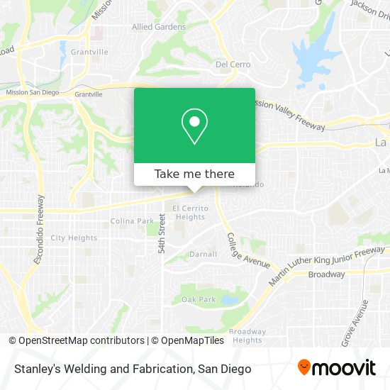 Stanley's Welding and Fabrication map