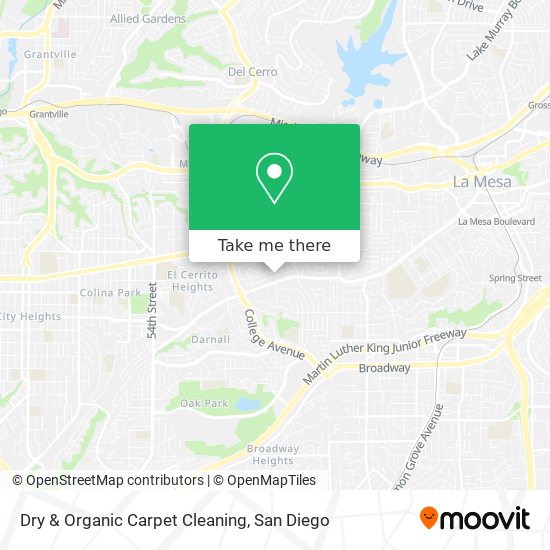 Mapa de Dry & Organic Carpet Cleaning