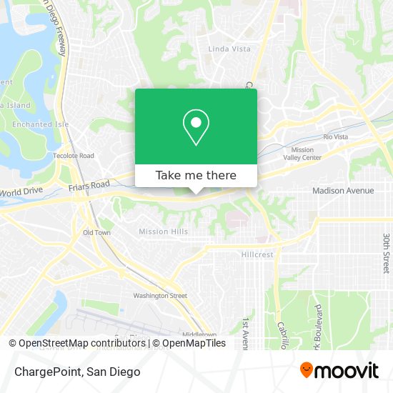 ChargePoint map