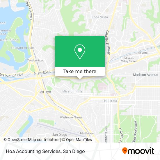 Mapa de Hoa Accounting Services