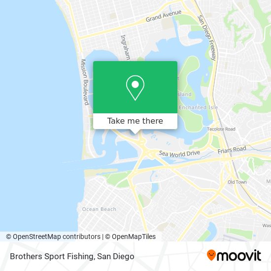 Brothers Sport Fishing map