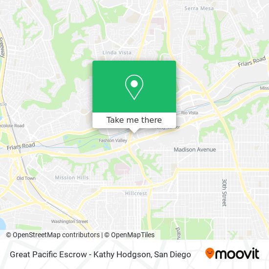 Great Pacific Escrow - Kathy Hodgson map