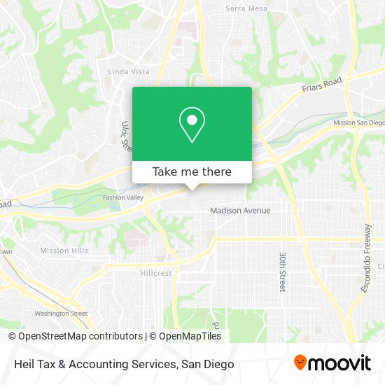 Heil Tax & Accounting Services map