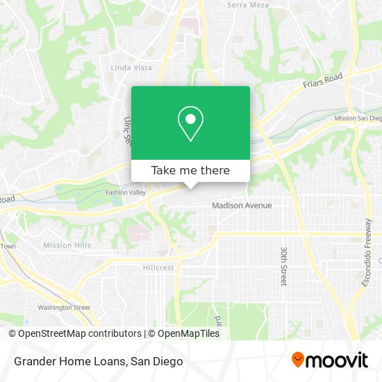 Grander Home Loans map