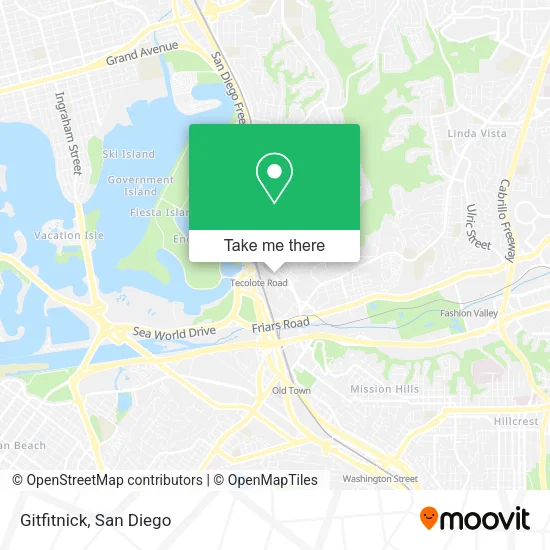 Mapa de Gitfitnick