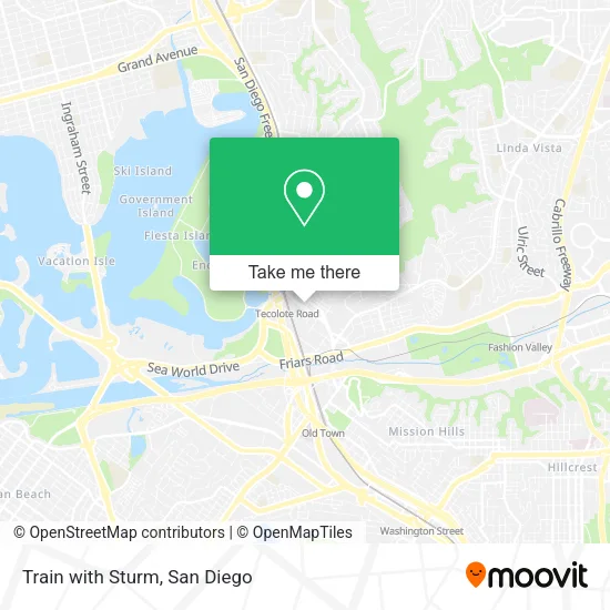 Mapa de Train with Sturm