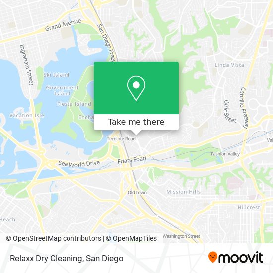 Relaxx Dry Cleaning map