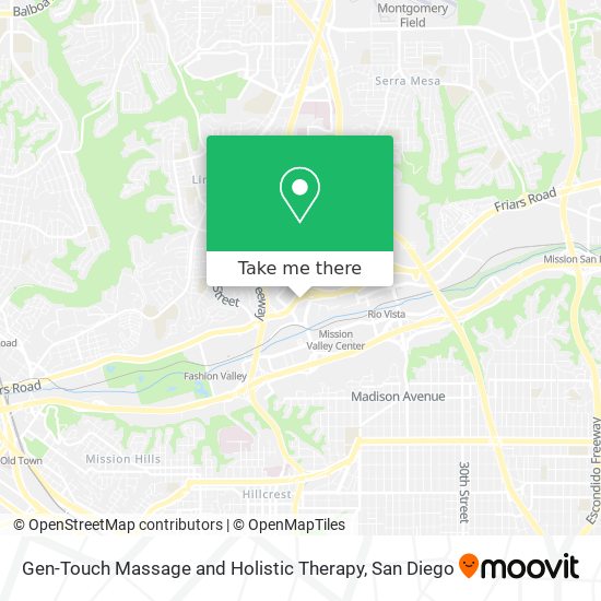 Gen-Touch Massage and Holistic Therapy map