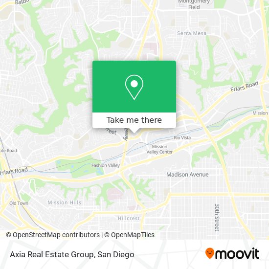 Axia Real Estate Group map