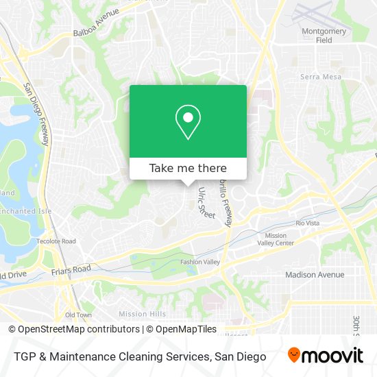 TGP & Maintenance Cleaning Services map