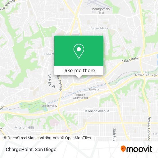 ChargePoint map