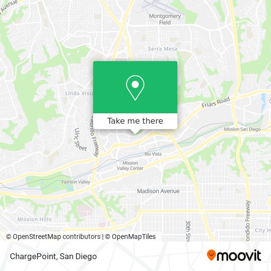 ChargePoint map