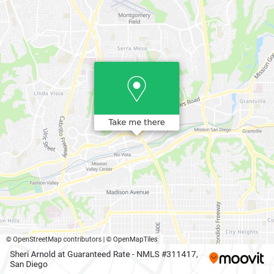 Sheri Arnold at Guaranteed Rate - NMLS #311417 map