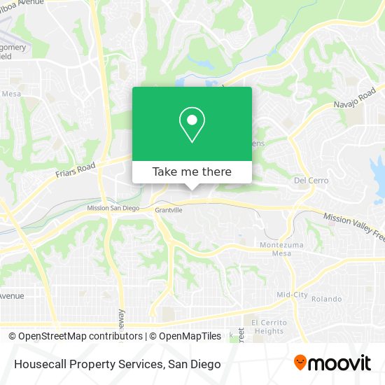 Mapa de Housecall Property Services