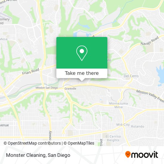 Mapa de Monster Cleaning