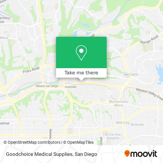 Mapa de Goodchoice Medical Supplies