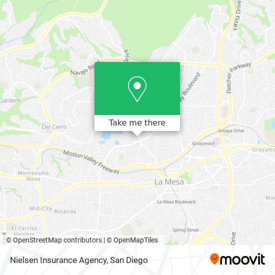 Mapa de Nielsen Insurance Agency