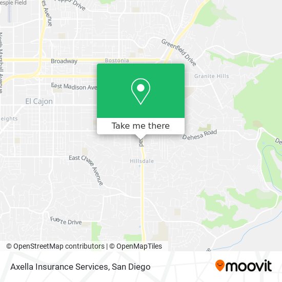 Axella Insurance Services map