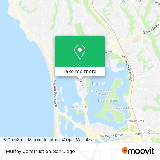 Murfey Construction map