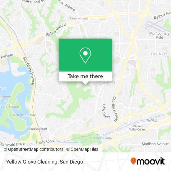 Mapa de Yellow Glove Cleaning