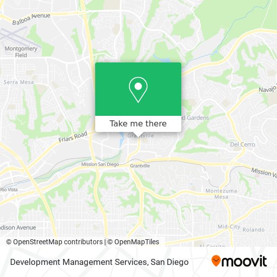 Mapa de Development Management Services