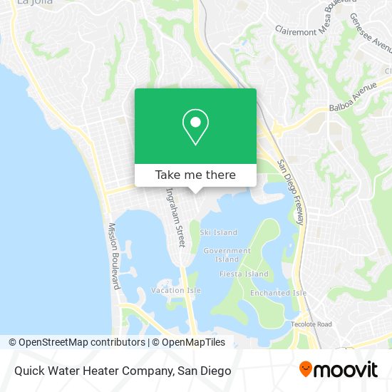 Quick Water Heater Company map