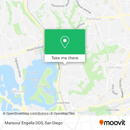 Mapa de Mansour Engella DDS