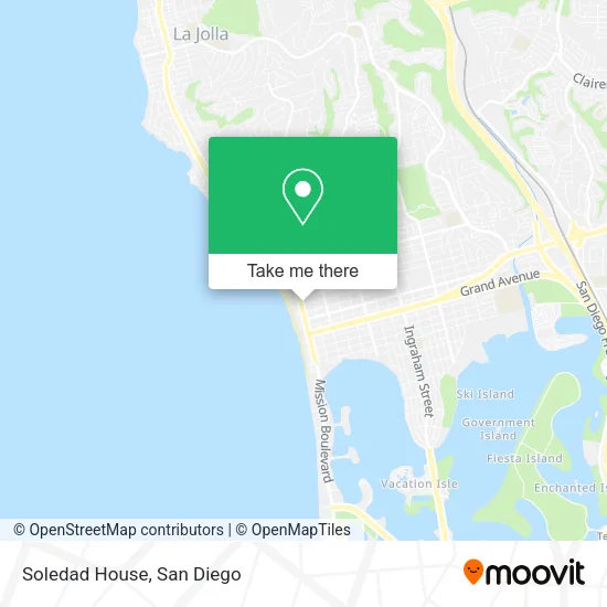 Soledad House map