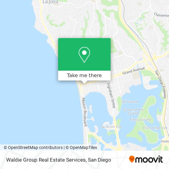 Waldie Group Real Estate Services map