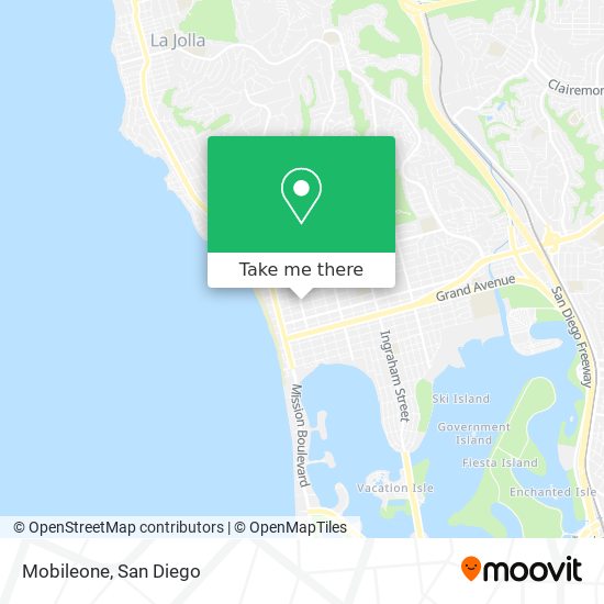 Mobileone map