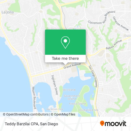 Teddy Barzilai CPA map