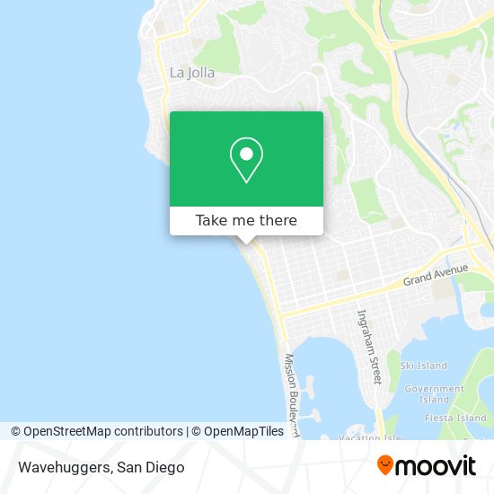 Mapa de Wavehuggers