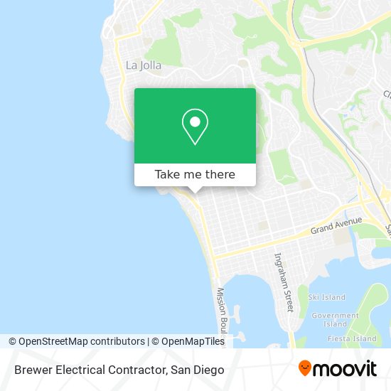 Mapa de Brewer Electrical Contractor