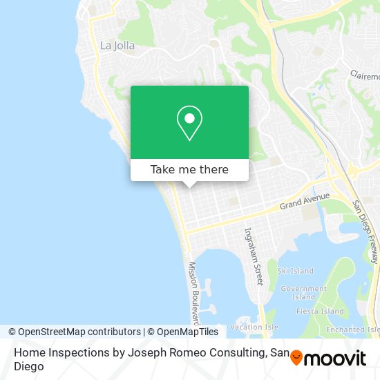 Mapa de Home Inspections by Joseph Romeo Consulting