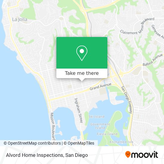 Alvord Home Inspections map