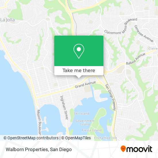 Walborn Properties map