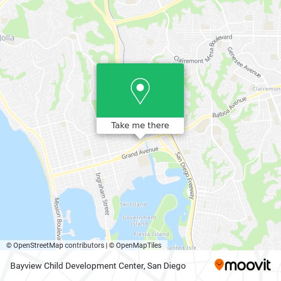 Bayview Child Development Center map