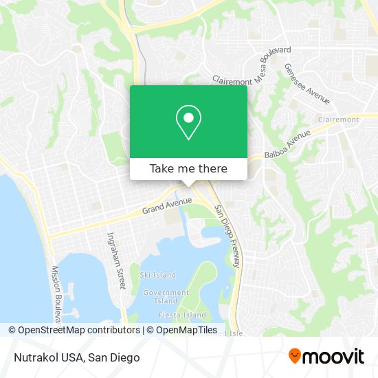 Nutrakol USA map