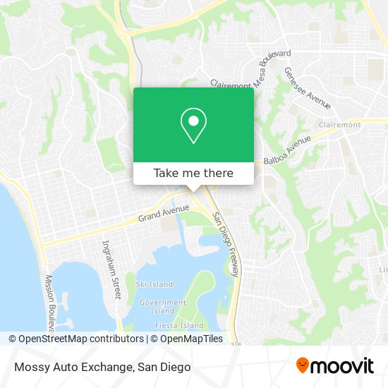 Mapa de Mossy Auto Exchange