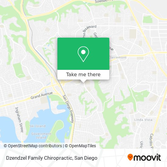 Dzendzel Family Chiropractic map