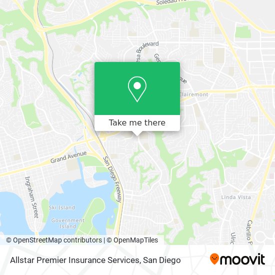 Allstar Premier Insurance Services map