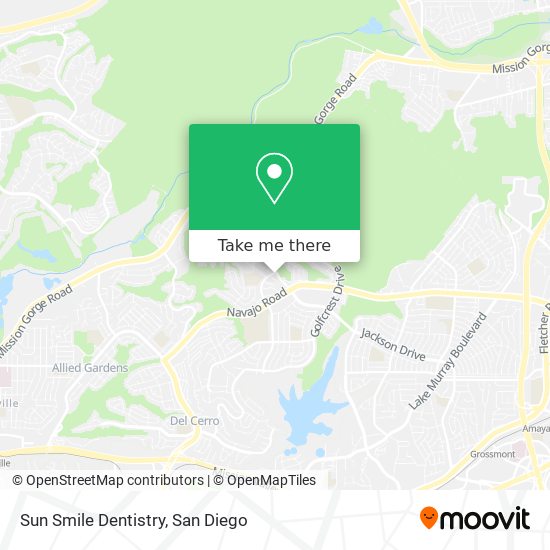 Mapa de Sun Smile Dentistry